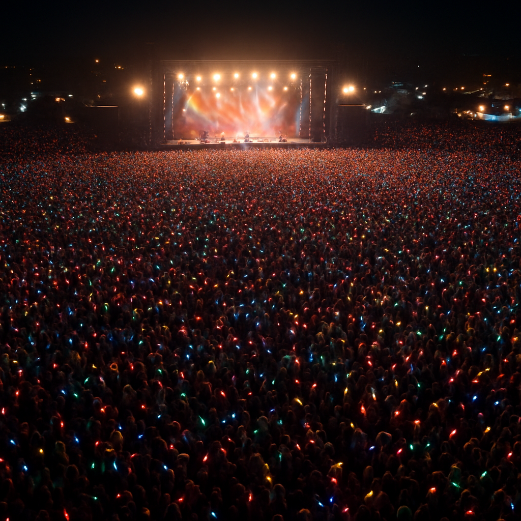 Festival crowd